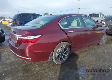 2016 Honda Accord Ex-L from USA, damaged, VIN 1HGCR2F87GA244679